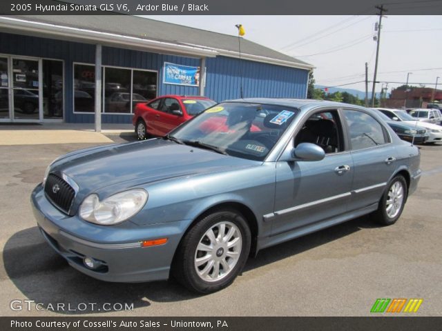 2005 Hyundai Sonata GLS V6 in Ardor Blue