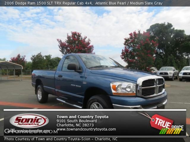 2006 Dodge Ram 1500 SLT TRX Regular Cab 4x4 in Atlantic Blue Pearl