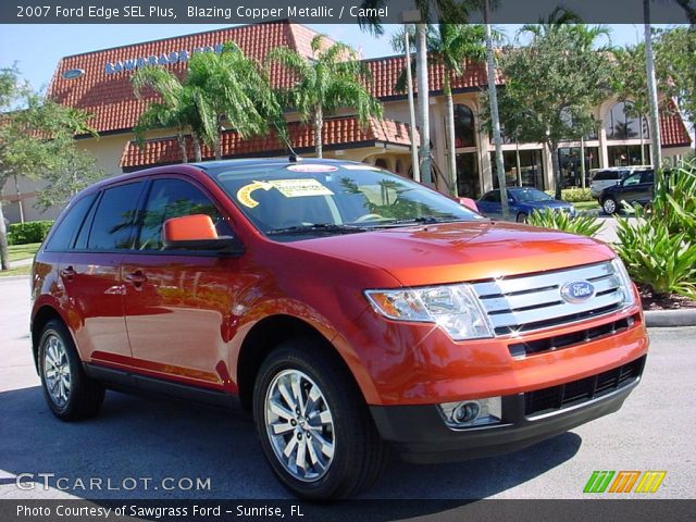 2007 Ford Edge SEL Plus in Blazing Copper Metallic