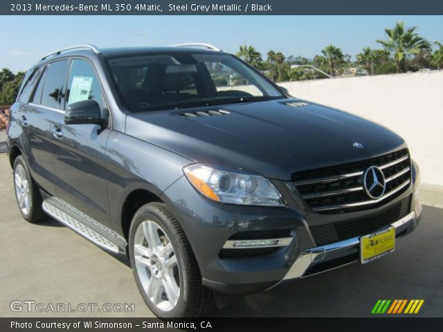 2013 Mercedes-Benz ML 350 4Matic in Steel Grey Metallic