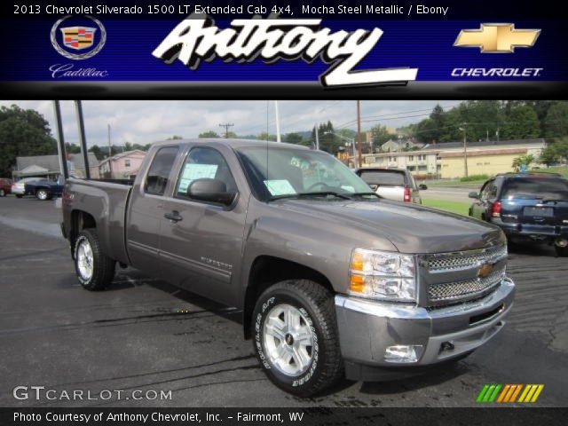 2013 Chevrolet Silverado 1500 LT Extended Cab 4x4 in Mocha Steel Metallic