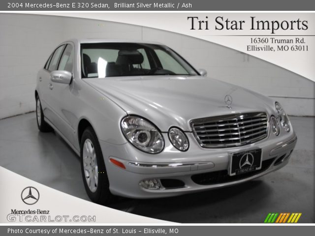 2004 Mercedes-Benz E 320 Sedan in Brilliant Silver Metallic