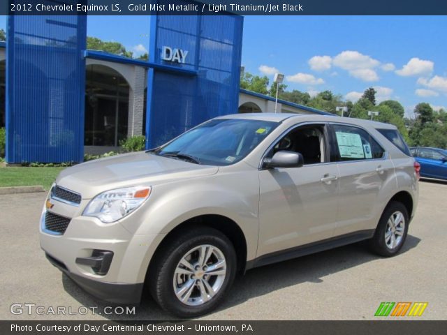 2012 Chevrolet Equinox LS in Gold Mist Metallic