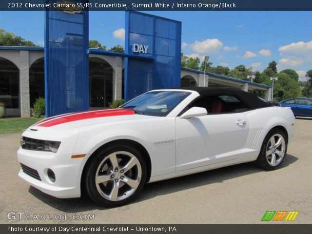 2012 Chevrolet Camaro SS/RS Convertible in Summit White