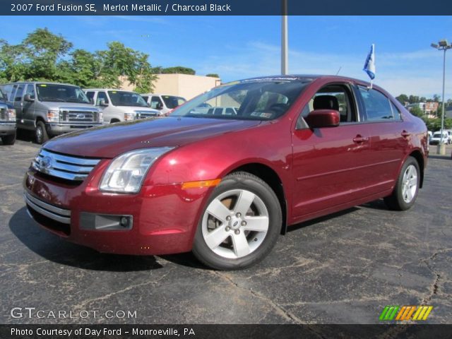2007 Ford Fusion SE in Merlot Metallic