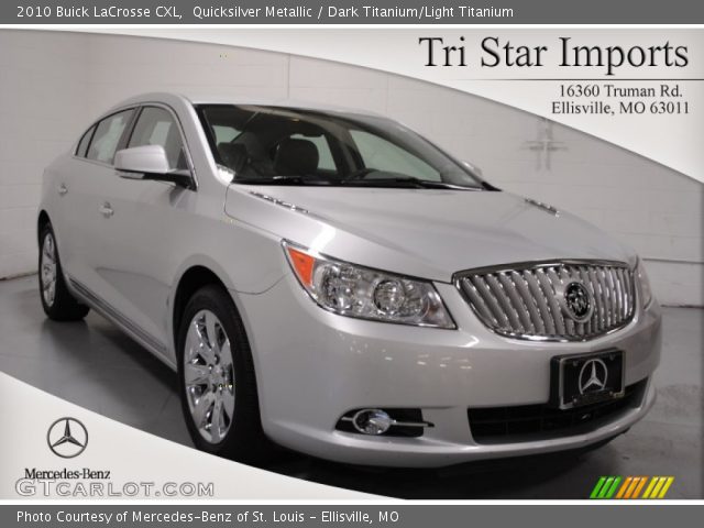 2010 Buick LaCrosse CXL in Quicksilver Metallic