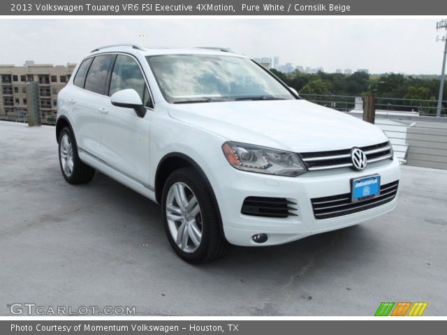 2013 Volkswagen Touareg VR6 FSI Executive 4XMotion in Pure White