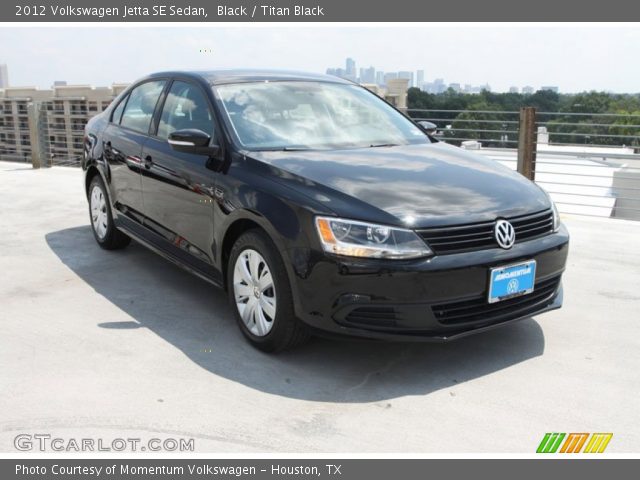 2012 Volkswagen Jetta SE Sedan in Black