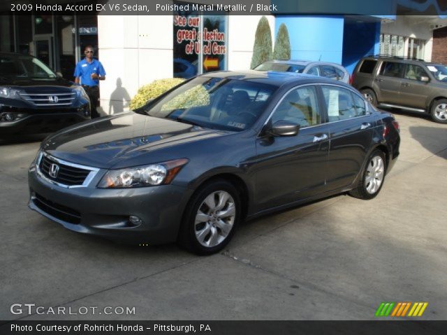 2009 Honda Accord EX V6 Sedan in Polished Metal Metallic