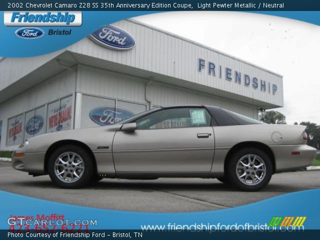 2002 Chevrolet Camaro Z28 SS 35th Anniversary Edition Coupe in Light Pewter Metallic