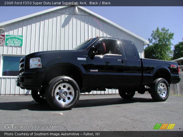 2006 Ford F350 Super Duty Lariat SuperCab 4x4 in Black