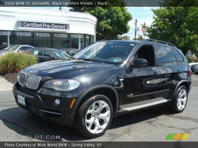 2009 BMW X5 xDrive48i in Black Sapphire Metallic