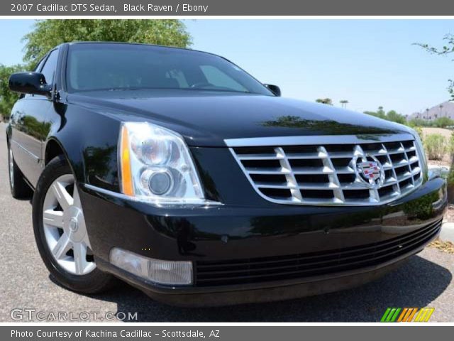 2007 Cadillac DTS Sedan in Black Raven
