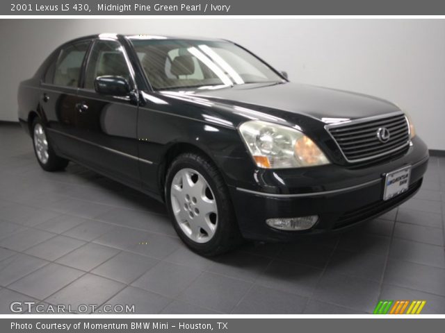 2001 Lexus LS 430 in Midnight Pine Green Pearl