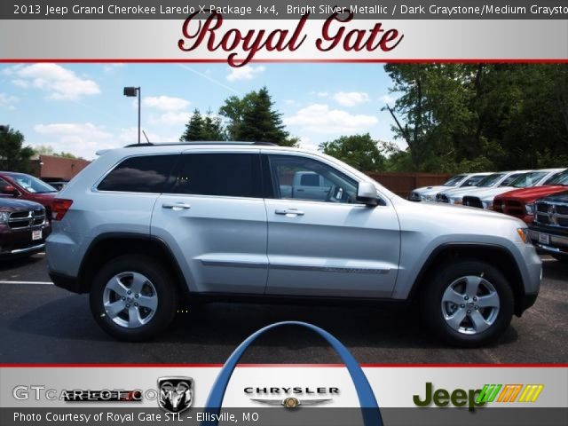 2013 Jeep Grand Cherokee Laredo X Package 4x4 in Bright Silver Metallic