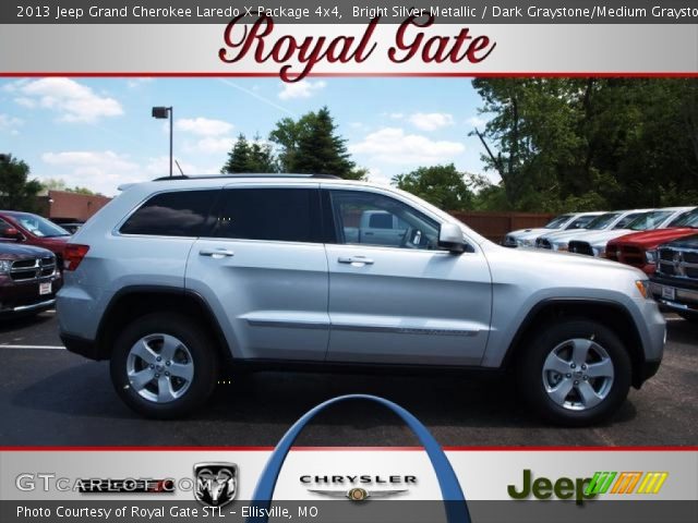 2013 Jeep Grand Cherokee Laredo X Package 4x4 in Bright Silver Metallic