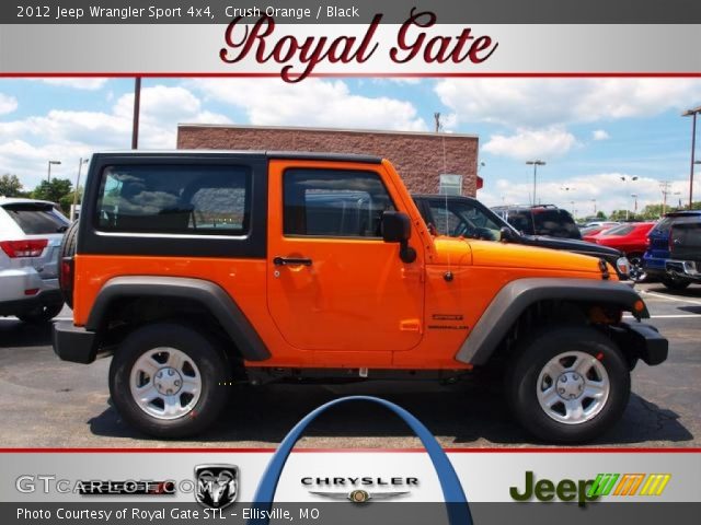 2012 Jeep Wrangler Sport 4x4 in Crush Orange