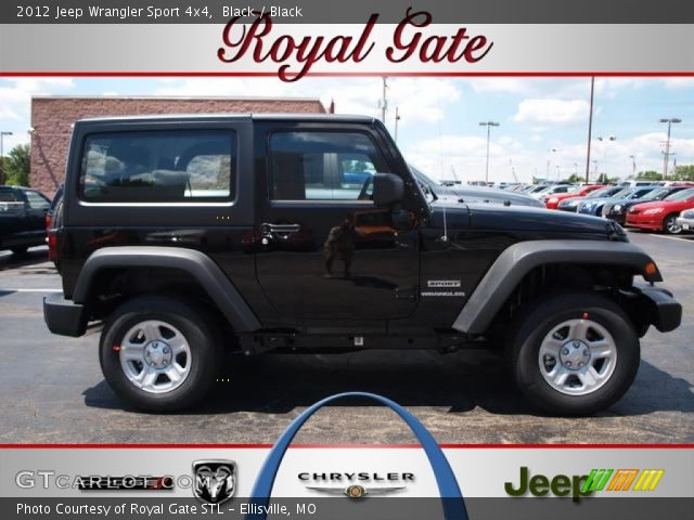 2012 Jeep Wrangler Sport 4x4 in Black