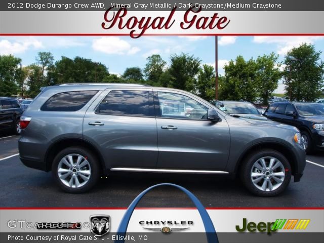 2012 Dodge Durango Crew AWD in Mineral Gray Metallic