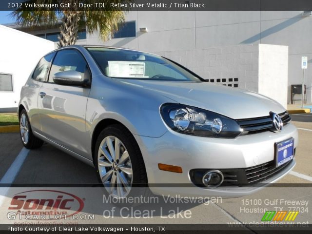 2012 Volkswagen Golf 2 Door TDI in Reflex Silver Metallic
