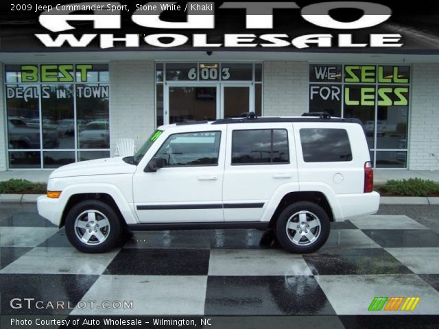 2009 Jeep Commander Sport in Stone White