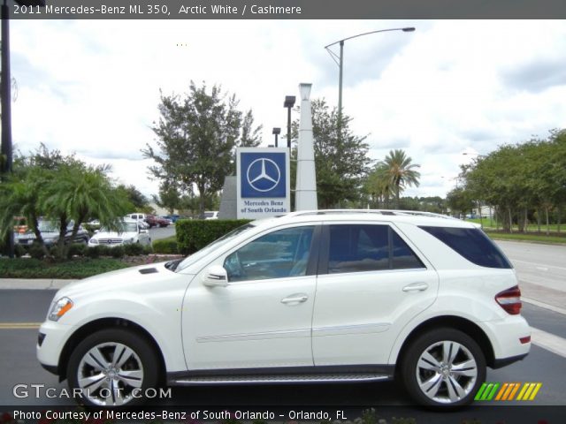2011 Mercedes-Benz ML 350 in Arctic White