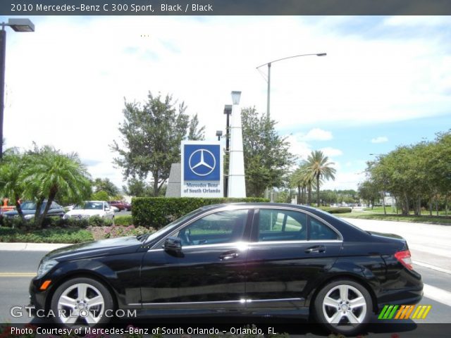 2010 Mercedes-Benz C 300 Sport in Black