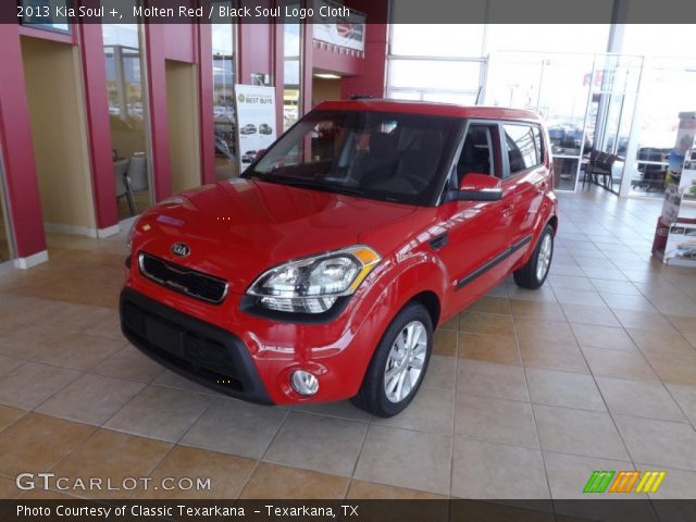 2013 Kia Soul + in Molten Red