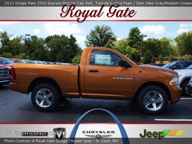 2012 Dodge Ram 1500 Express Regular Cab 4x4 in Tequila Sunrise Pearl