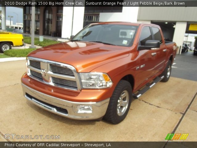2010 Dodge Ram 1500 Big Horn Crew Cab in Sunburst Orange Pearl