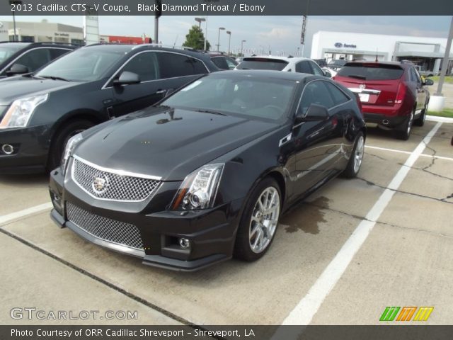 2013 Cadillac CTS -V Coupe in Black Diamond Tricoat