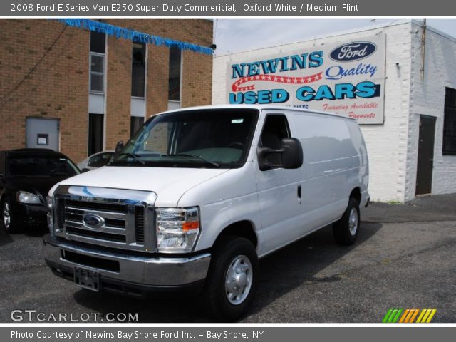 2008 Ford E Series Van E250 Super Duty Commericial in Oxford White