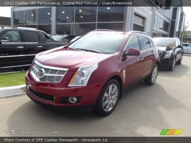 2012 Cadillac SRX Performance in Crystal Red Tintcoat