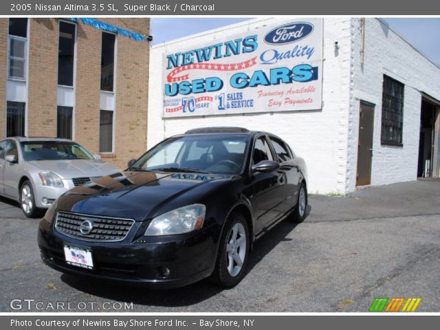 2005 Nissan Altima 3.5 SL in Super Black