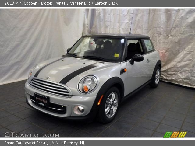 2013 Mini Cooper Hardtop in White Silver Metallic