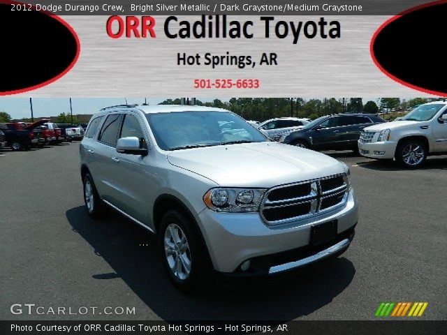 2012 Dodge Durango Crew in Bright Silver Metallic