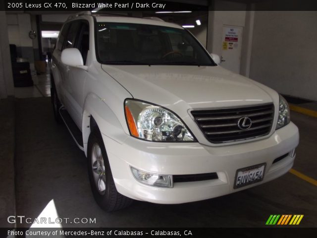 2005 Lexus GX 470 in Blizzard White Pearl