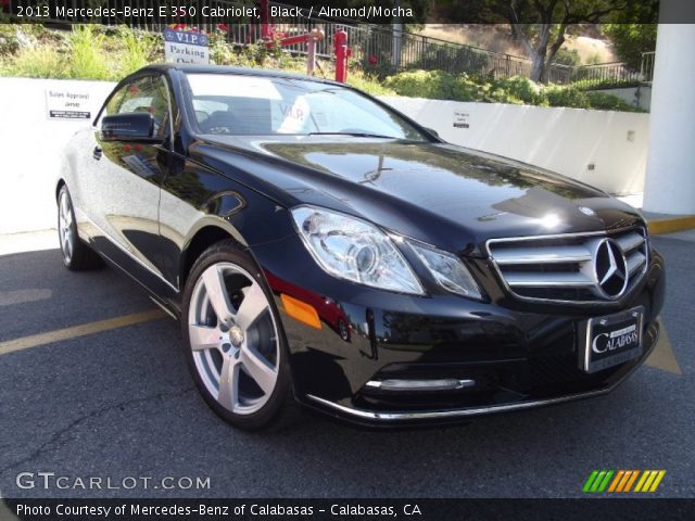 2013 Mercedes-Benz E 350 Cabriolet in Black