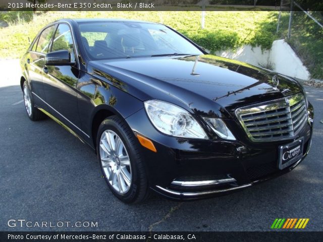 2013 Mercedes-Benz E 350 Sedan in Black