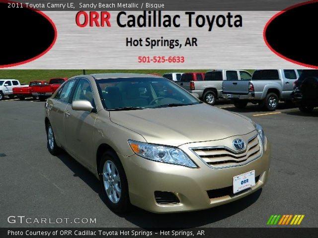 2011 Toyota Camry LE in Sandy Beach Metallic