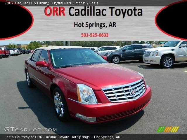 2007 Cadillac DTS Luxury in Crystal Red Tintcoat