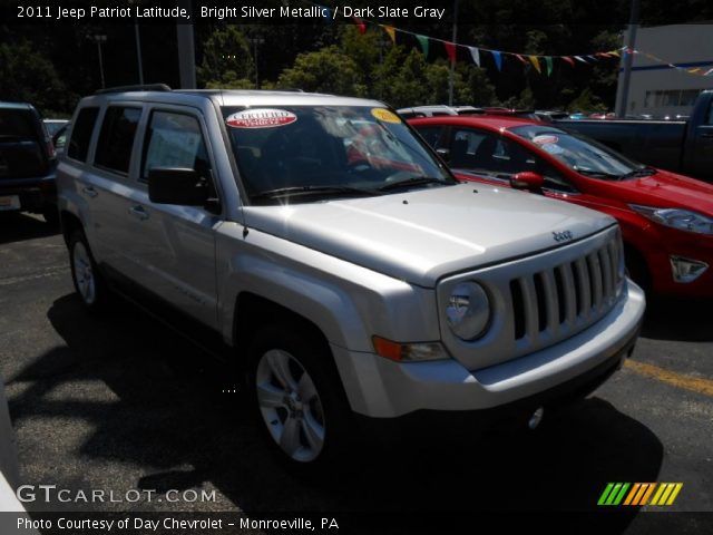 2011 Jeep Patriot Latitude in Bright Silver Metallic