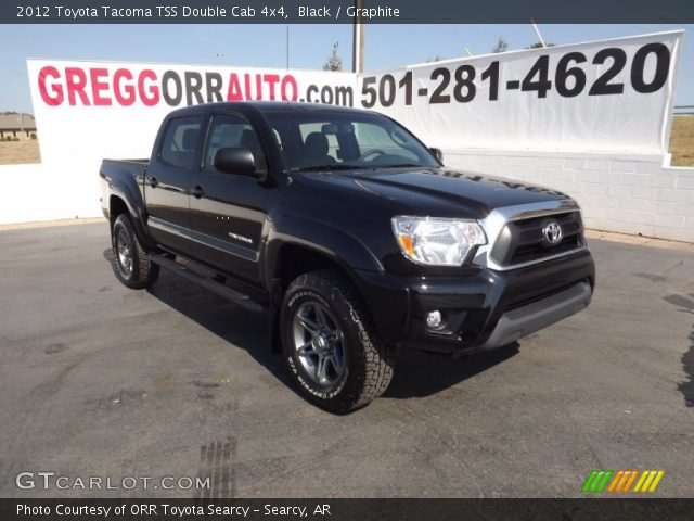 2012 Toyota Tacoma TSS Double Cab 4x4 in Black