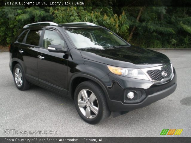 2012 Kia Sorento EX V6 in Ebony Black