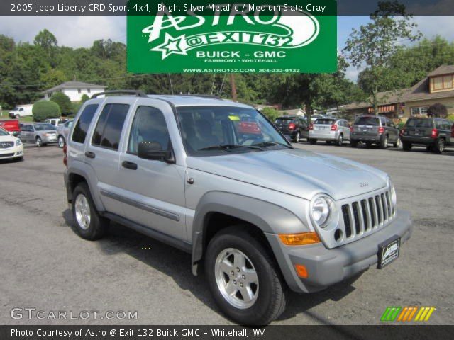 2005 Jeep Liberty CRD Sport 4x4 in Bright Silver Metallic