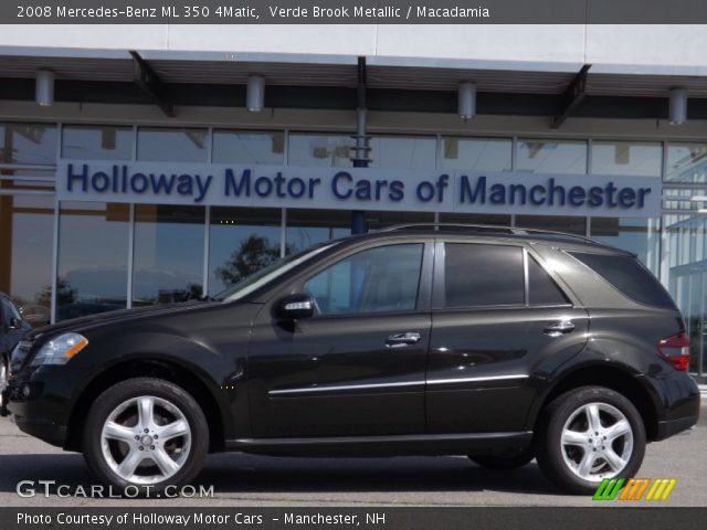 2008 Mercedes-Benz ML 350 4Matic in Verde Brook Metallic