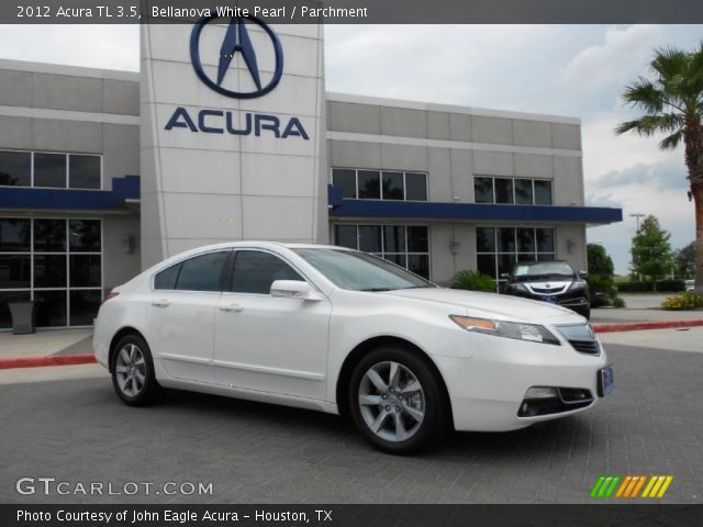 2012 Acura TL 3.5 in Bellanova White Pearl