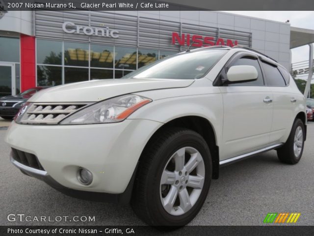 2007 Nissan Murano SL in Glacier Pearl White