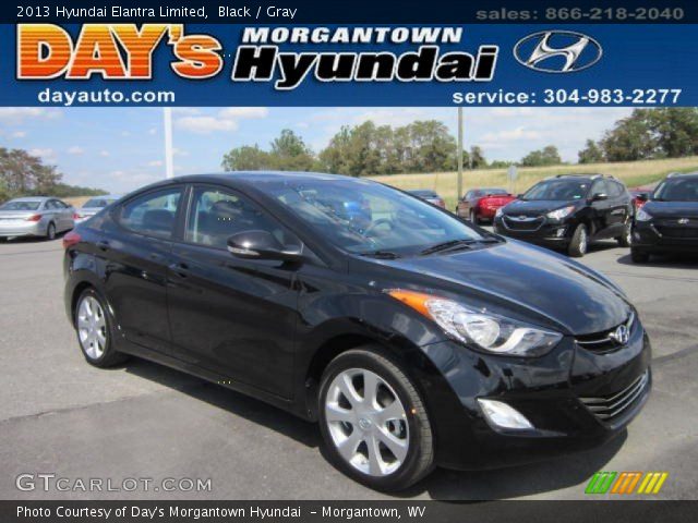 2013 Hyundai Elantra Limited in Black