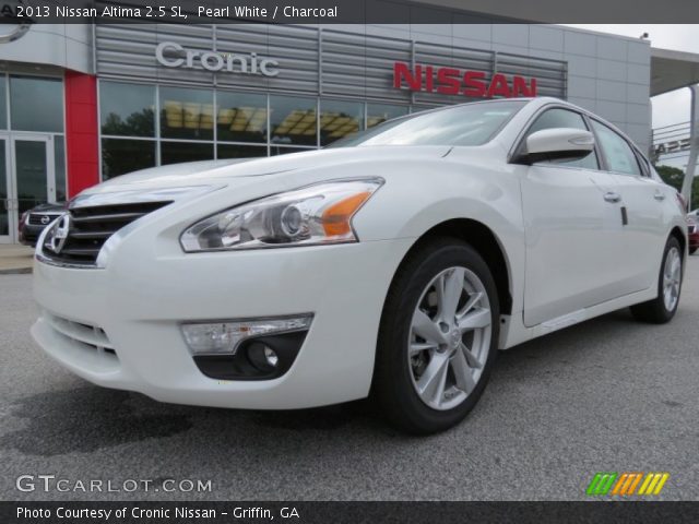 2013 Nissan Altima 2.5 SL in Pearl White